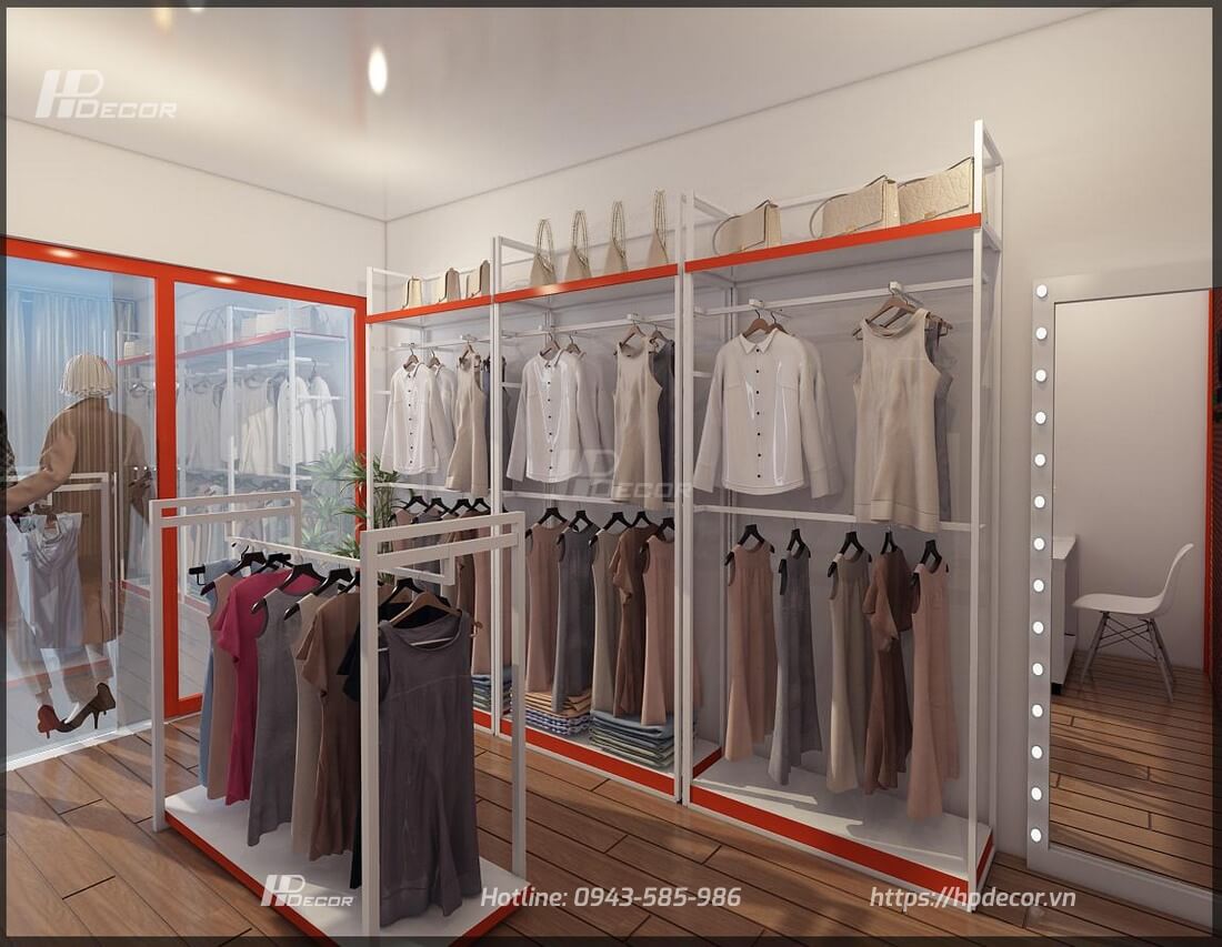 hpdecor.vn-thiết kế shop quần áo nữ nhỏ đẹp