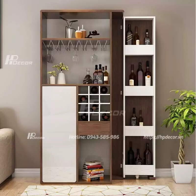 Tu Ruou Phong Khach 3 Hpdecor