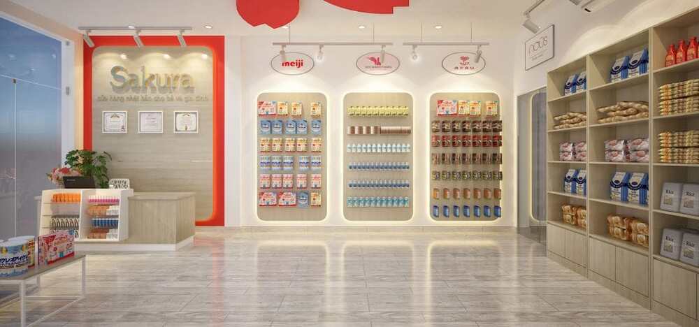 hpdecor.vn-thiết kế cửa hàng bỉm sữa