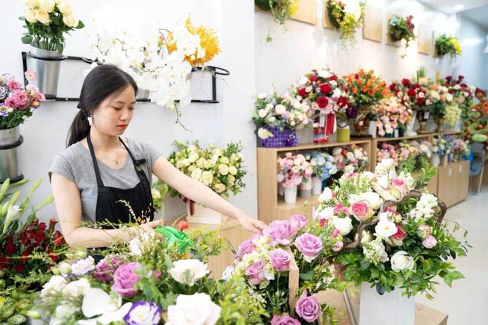 hpdecor.vn-thiết kế shop hoa tươi nhỏ