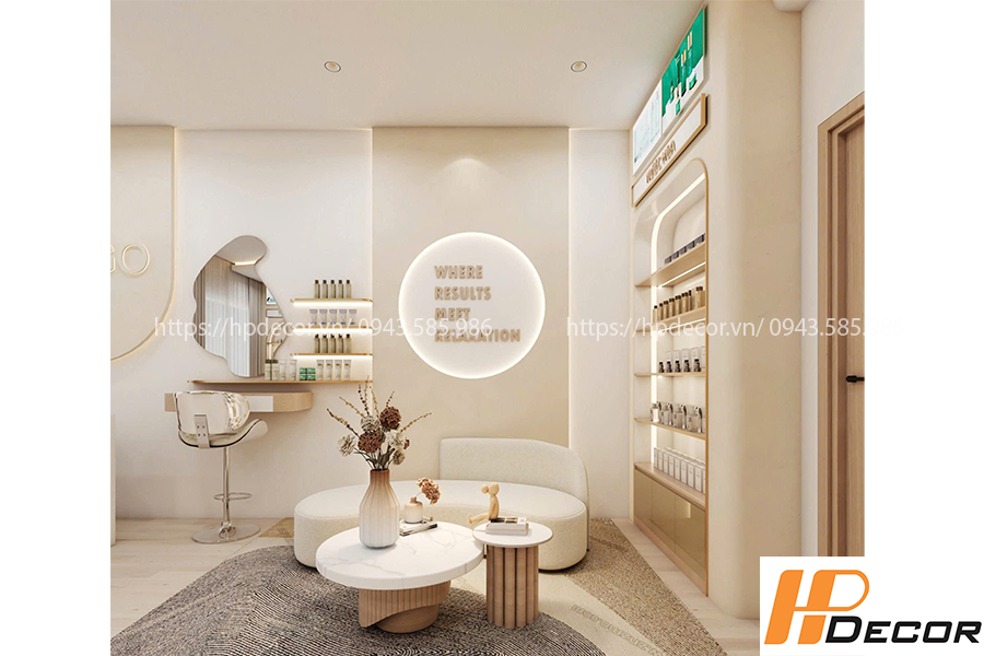 Thiết kế thi công cửa hàng bán nước hoa mỹ phẩm đẹp Thiet Ke Cua Hang Nuoc Hoa 3